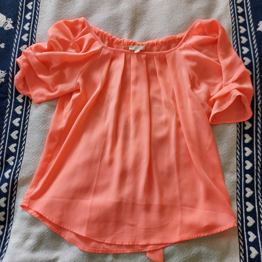Semi Sheer Blouse